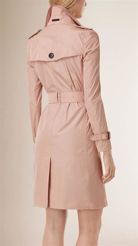 burberry pink rosewood technical coat|longest burberry trench coat.